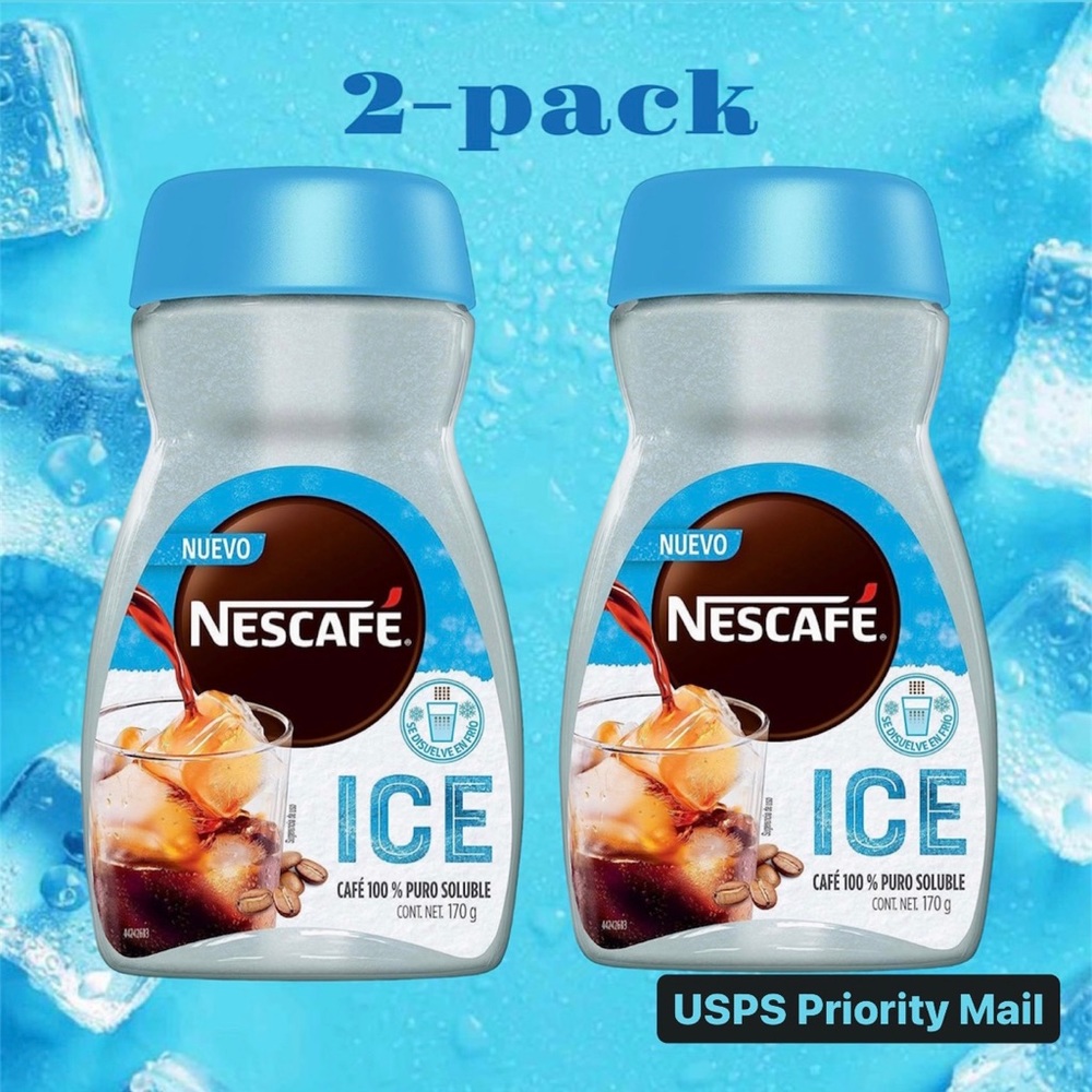 (2 Pack) NESCAFE ICE/INSTANT ICED COFFEE 170g each from Mexico
